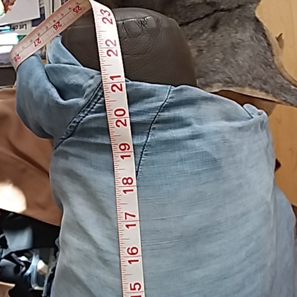 Saks fifth avenue chambray tunic - Picture 6 of 7